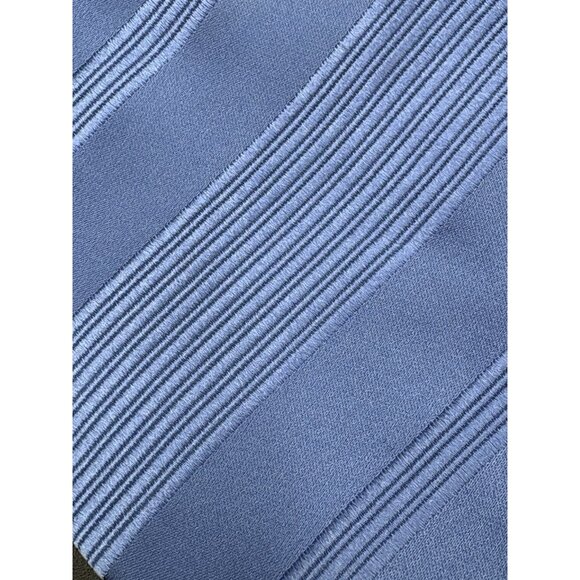 Donald Trump Men's Tie Blue 100% Silk 61" Signature Collection Luxury Striped - Picture 2 of 9